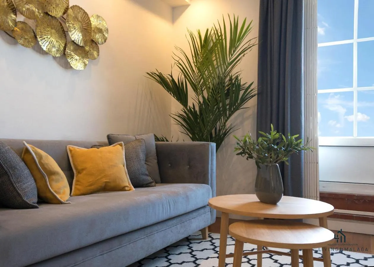 דירות Living4Malaga Atico Marina מאלגה