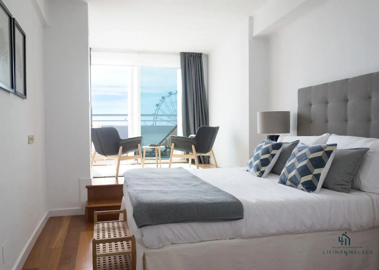 Living4Malaga Atico Marina location